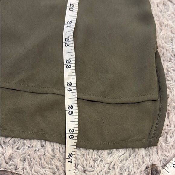 Trendy Olive Green Tank Top - Picture 6 of 6